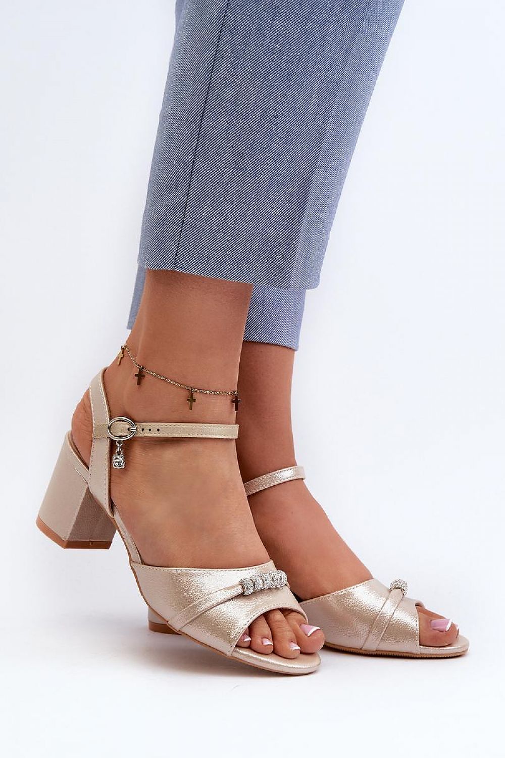 Heel sandals model 196331